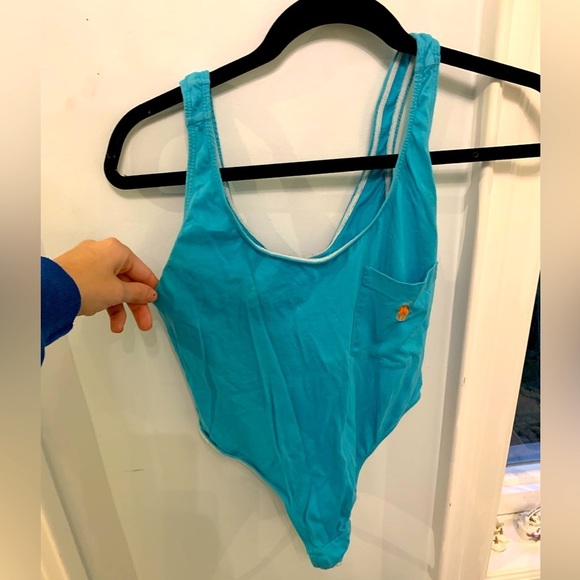 RALPH LAUREN POLO RARE VINTAGE BLUE BODY SUIT - Picture 7 of 16